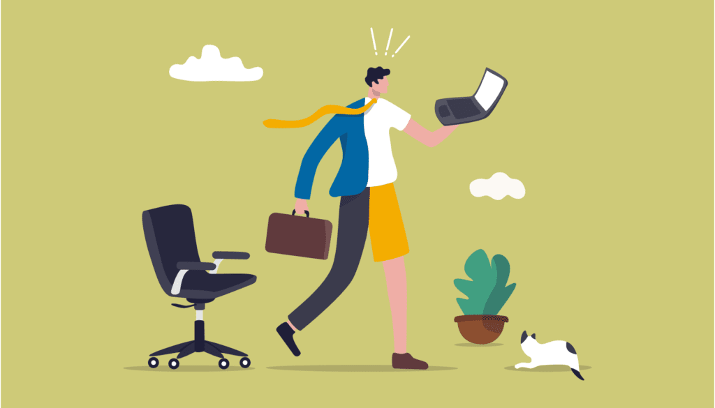 How to Juggle Hybrid Work and Still Be Efficient